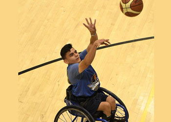 Wheelchair Basketball Demonstration