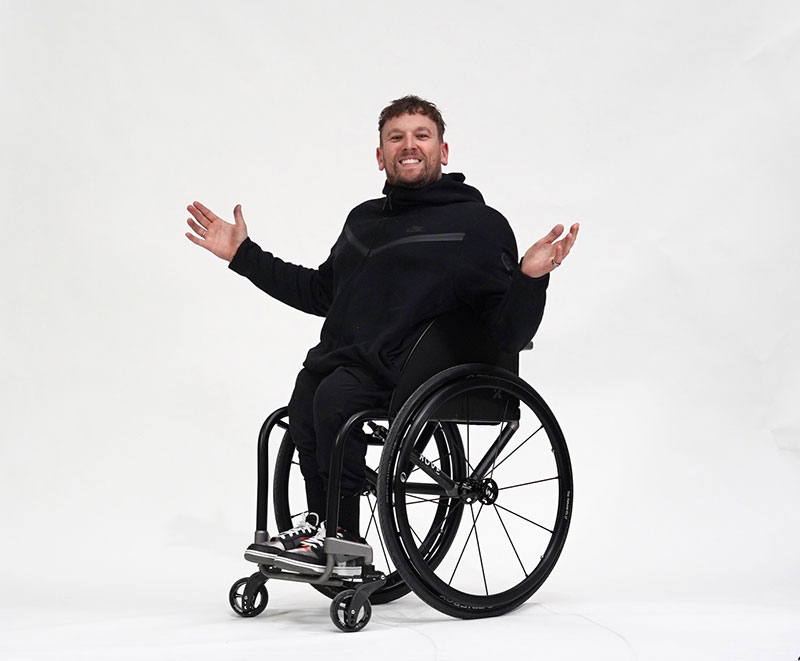 Rove wheelchair user