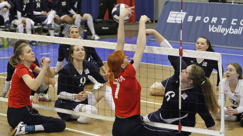 Give Sitting Volleyball a Try